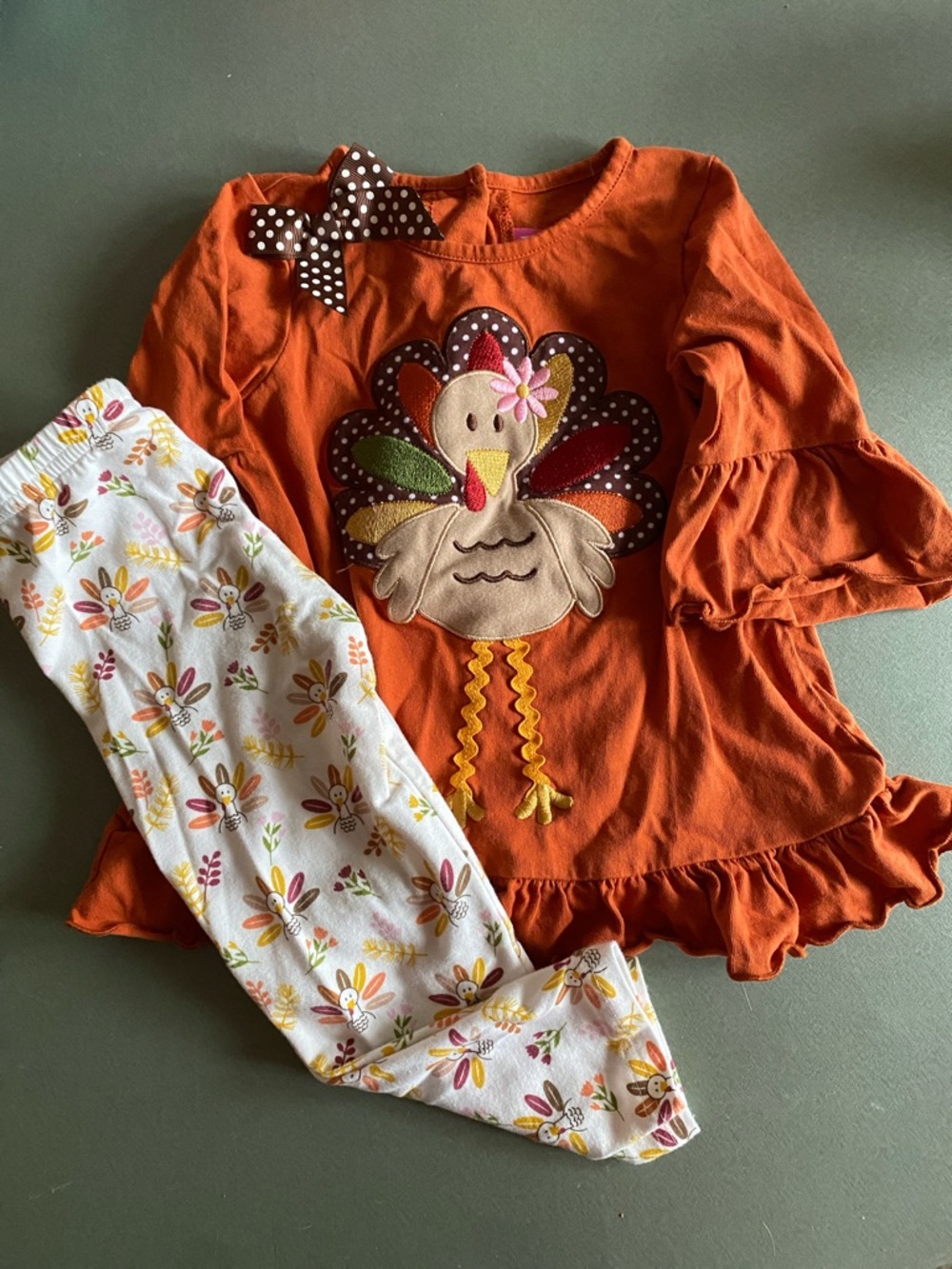 Girls 2t thanksgiving outfit